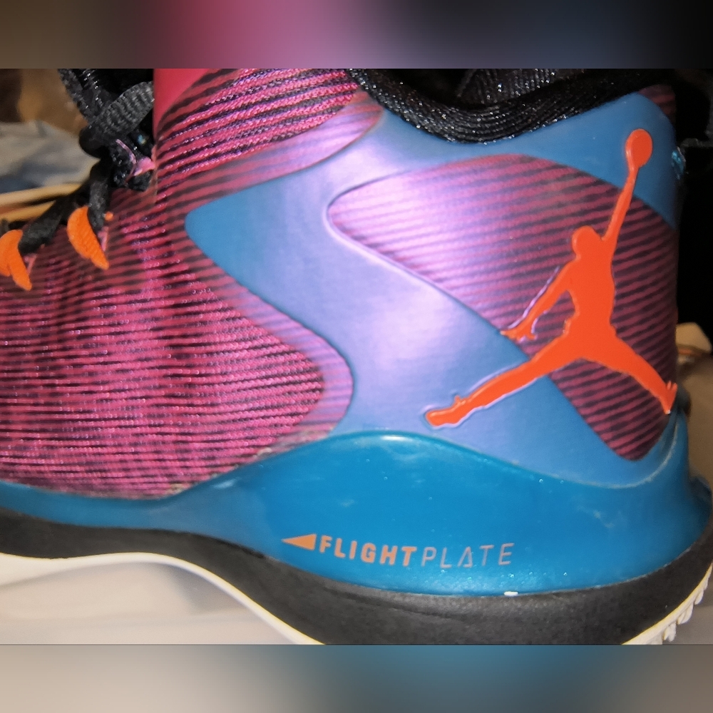 Nike Air Jordan Super.Fly 3 BG Fusion Pink Mens 8.5 (684933-625) - Picture 8 of 16